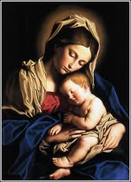 Our Blessed Mother with the child Jesus