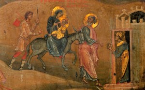 St Joseph flight into Egypt icon