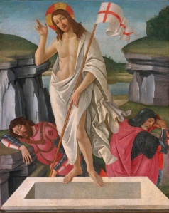 A depiction of the risen Christ
